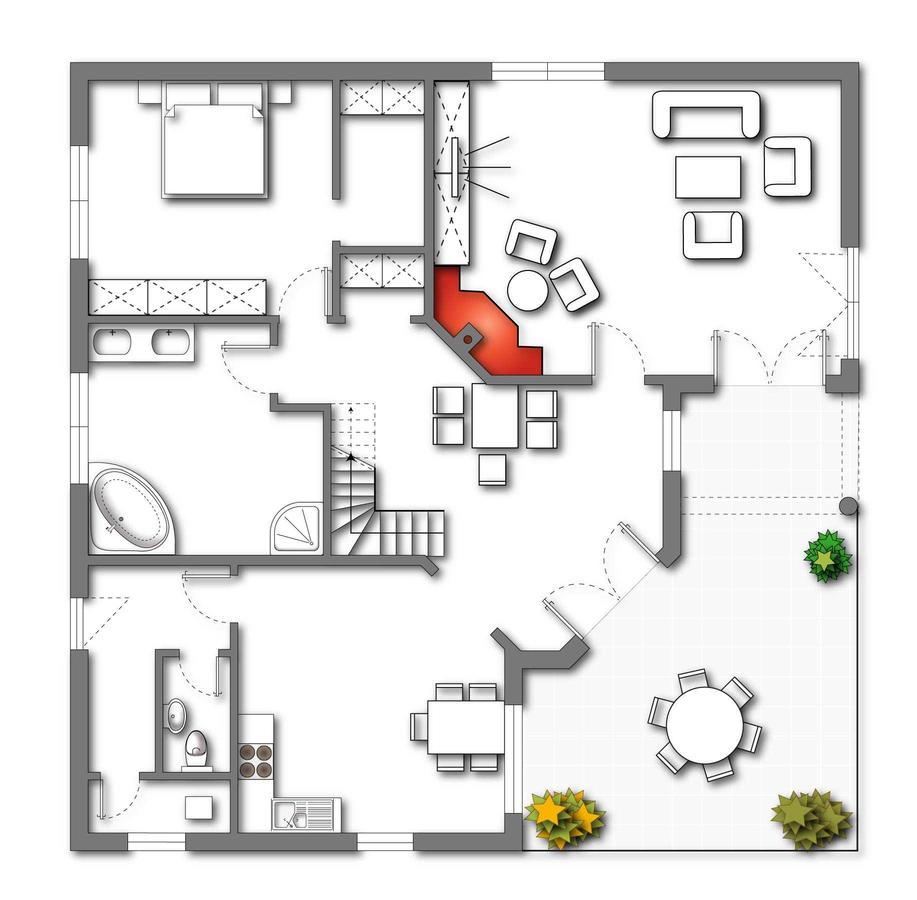 Ferienhaus Jule Pudagla Zimmer foto
